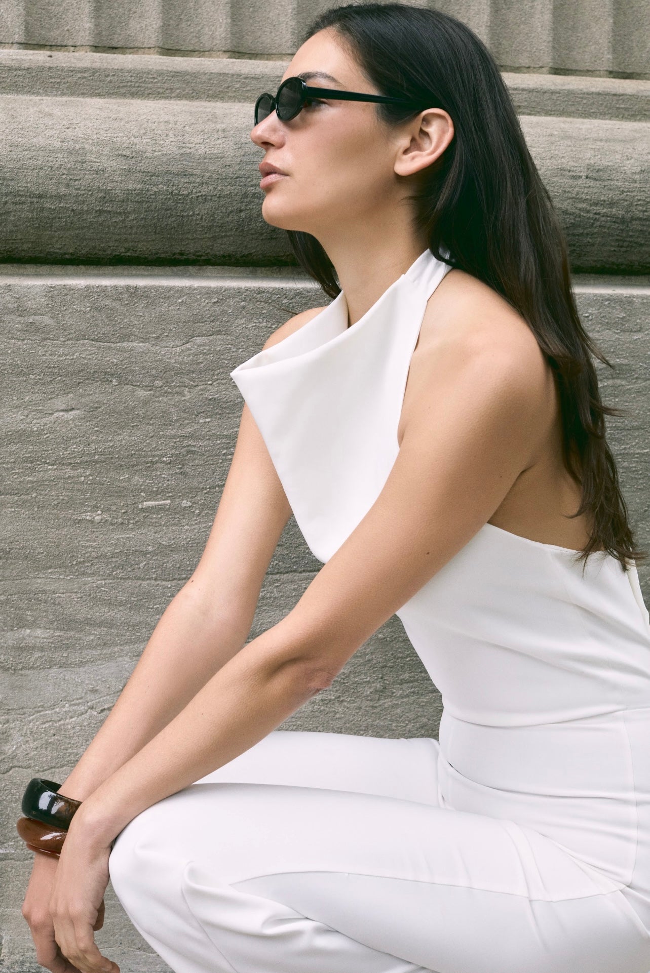 Halterneck jumpsuit