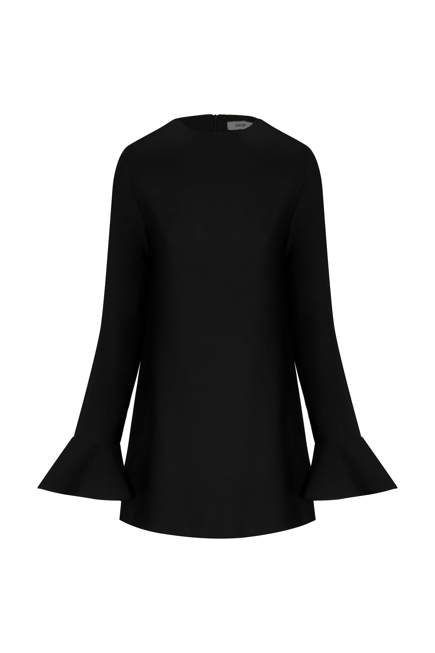 Mini Dress With Cape