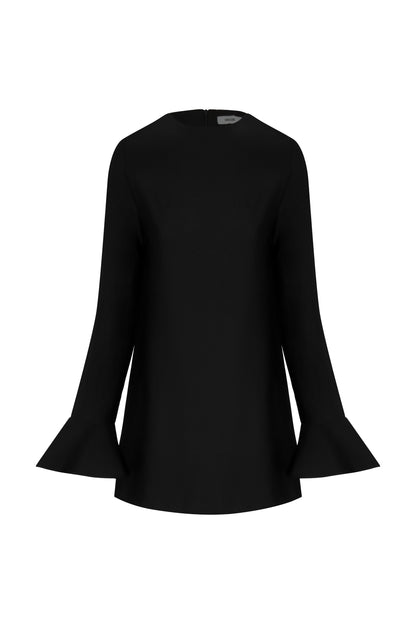 Mini Dress With Cape