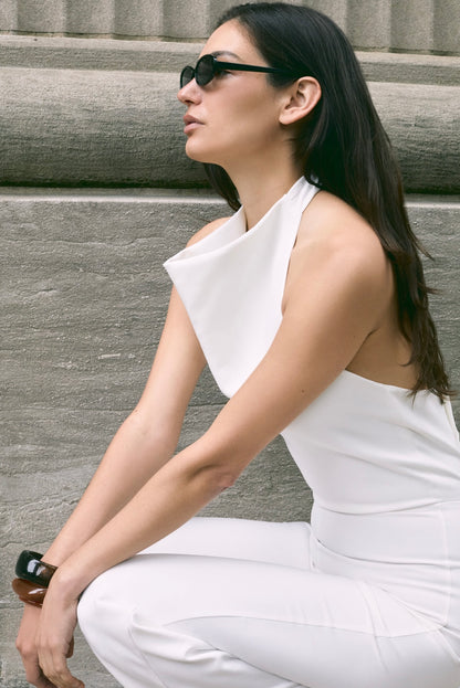 Halterneck jumpsuit