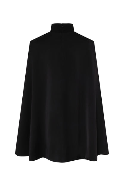 Mini Dress With Cape