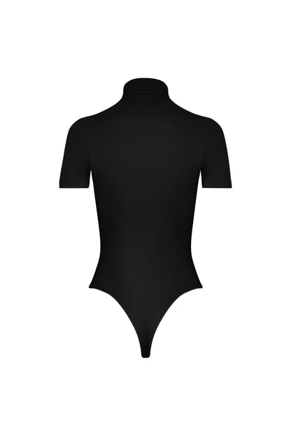 Jersey Turtleneck Bodysuit
